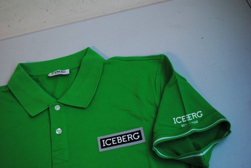 Iceberg polo cotone nido ape - cotone, d'ape