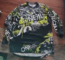 Completo Oneil Maglia E Pantaloni Cross Motard enduro Minimoto Go Kart Taglia L