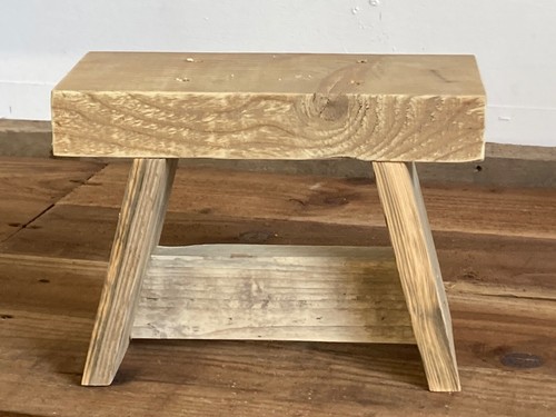 Sgabello gradini legno - a, in