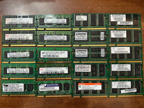 Stock ram varie ddr 266 - ram,