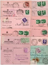 LOTTO 12 RICEVUTA DI RITORNO OD AVVISO DI PAGAMENTO POSTE E TELEGRAFI MOD. 23-I