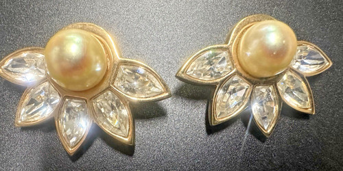 Orecchini vintage swarovski - vintage,