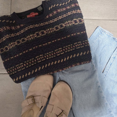 Maglione girocollo vintage