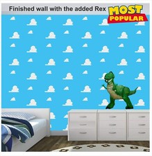 TOY MOVIE CLOUDS - Adesivi in vinile da parete per camera da letto a tema - 98