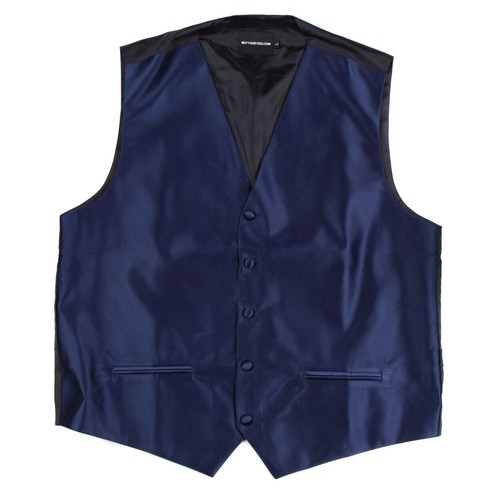 Gilet smoking uomo tinta unita