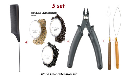 Kit estensione capelli nano - kit,