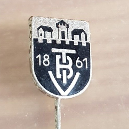 Vecchia spilla distintivo - spilla, tv