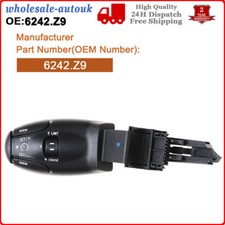 Interruttore stelo cruise control per Citroen C3 C5 Peugeot 307 308 208 407 96637157XT