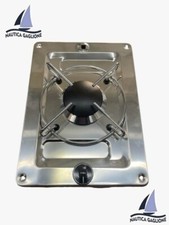 CUCINA FORNELLO CAN 1 FUOCO ACCIAIO INOX PIANO COTTURA INCASSO A GAS Nuova