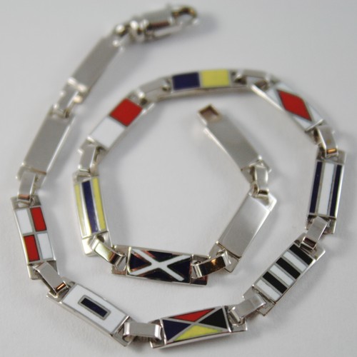 Bracciale oro bianco 750 18k - ,