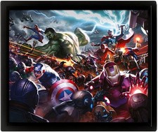 Quadro 3D Marvel Future Fight