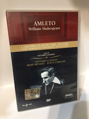Amleto dvd william - william, shakespeare