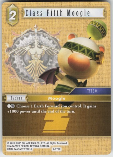 Classe quinta moogle 073r - quinta,