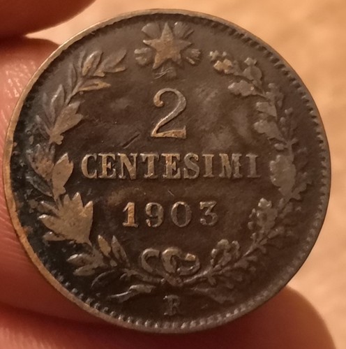 Moneta centesimi 1903 - moneta,