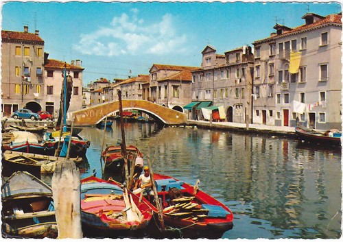 Chioggia venezia canal - chioggia,