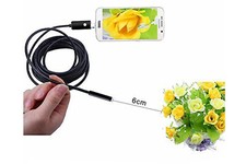  Telecamera endoscopica sonda ispezione MicroUSB  6 led cavo flessibile 10MT