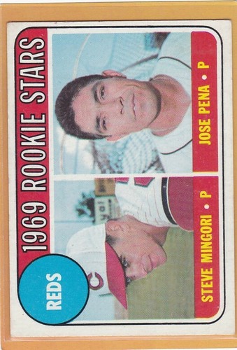 1969 topps baseball reds - 1969,