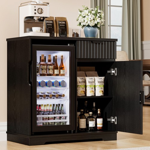 92l mini fridge cabinet - fridge, coffee