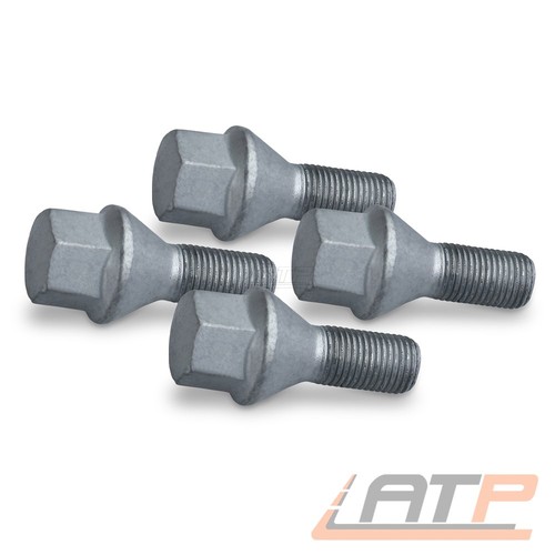 Bulloni ruota fascia - 4x, conica