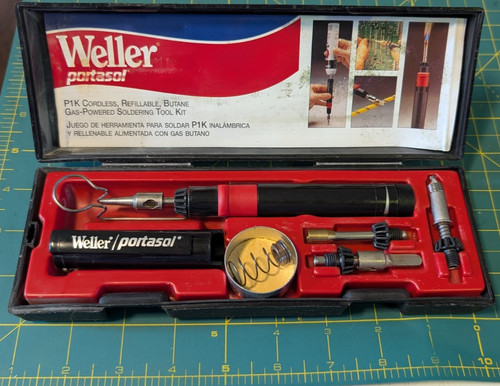 Weller portasol kit - p-1k,