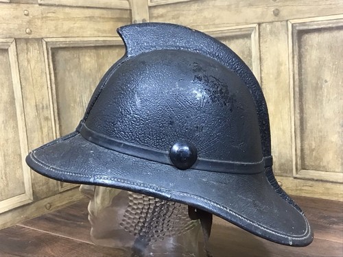 Vintage ww2 era leather fire - vintage,