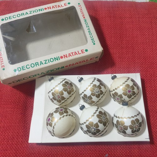 Sfere natale vintage anni - natale,