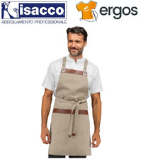 Isacco GREMBIULE MILFORD Natural Catering Enoteca Barista Cameriere Bistrot Pub