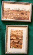 Caturla Anne - 2 quadretti in legno - paesaggi realizzati con fiori secchi