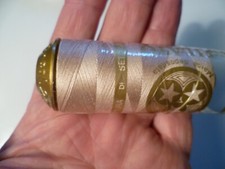 FILO PURO COTONE COLOR PELLE 206 - N° 50 - 500 YDS ART 3 CUCIRINI TRE STELLE