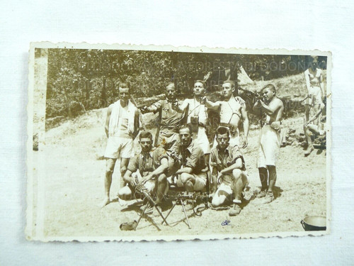 Vecchia foto militare ww2 - foto,