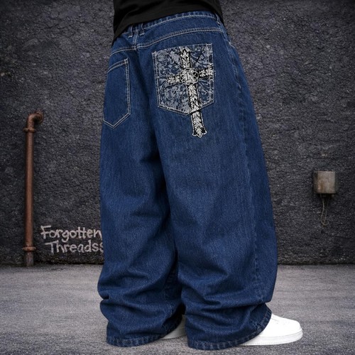 Jeans denim baggy y2k - denim,