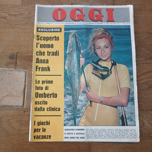 Oggi 1964 pubblicita - oggi, 1964=pubblicita'=fiat