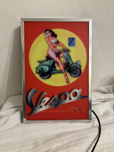 Insegna luminosa vespa - insegna,