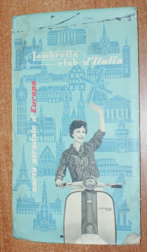 Raro lambretta carta - lambretta,