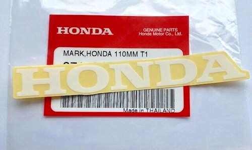 Honda mark 110mm bianco decal - honda,