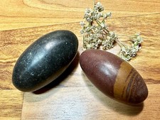 SHIVA LINGAM, LOT DE 2 -