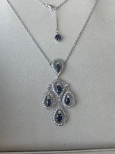 Collana Zaffiri e Brillanti