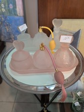 Set Da Bagno Vintage In Vetro