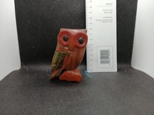 Civetta - Gufo fatta in legno - Scultura Arredo 