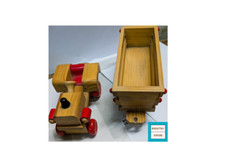 Giocattolo legno trattore - giocattolo, legno: