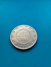 RARA MONETA 200 LIRE LAVORO
