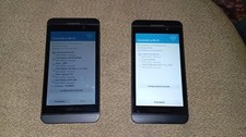 2x SMARTPHONE BLACKBERRY Z10 mod:STL 100-2 colore nero cellulare Leggi Difetto