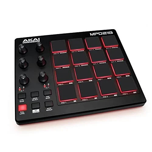 Akai mpd218 controller pad - akai,