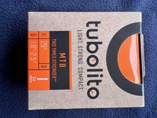 Tubo Valvola Tubolito MTB 29 47-622 64-622 Arancione 85g 1.8 - 2.5 Presta Nuovo Con Scatola