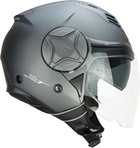 Casco moto jet doppia - casco,