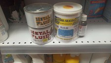 Gomma siliconica GLS-50 liquida da colata kg1+ metalfluid rame kg1  modellismo