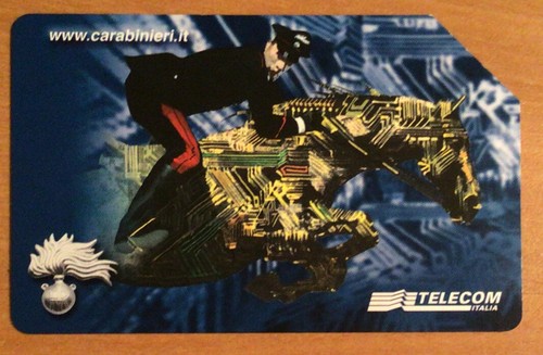 Scheda telefonica carabinieri - telefonica,