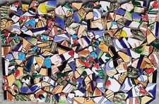 Pietre mosaico colorate - pietre,