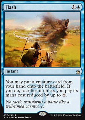 Mtg flash foil exc - flash,
