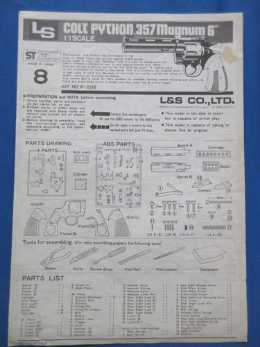 Model instruction sheet - ls,